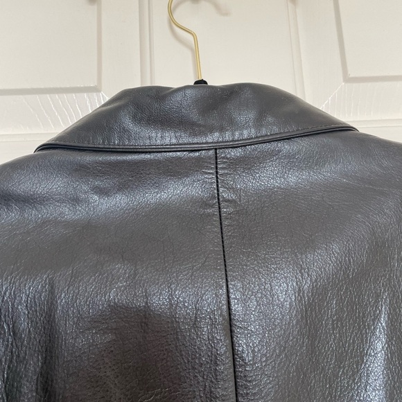 Vintage Wilson’s Black Leather Jacket | M - Picture 8 of 16